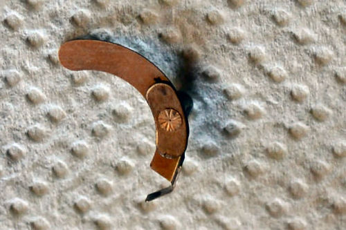 Feder f&uuml;r das Z&auml;hlwerk, Retina Ia und IIa